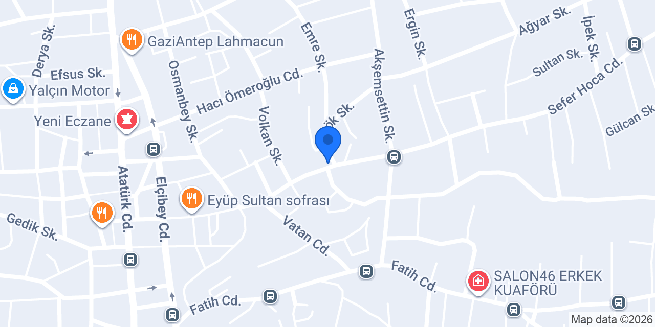 Gala Organizasyon & Davet Evi konumu