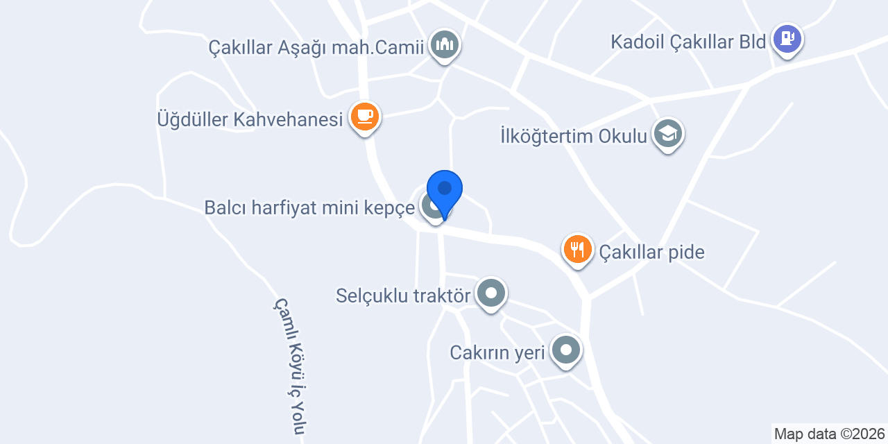 Balcı Tarım konumu