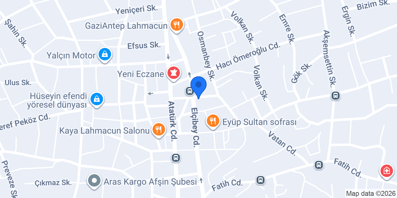 Esra SARI Mimarlık konumu