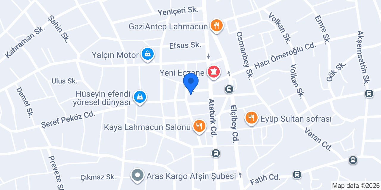 Kılınç Ticaret konumu