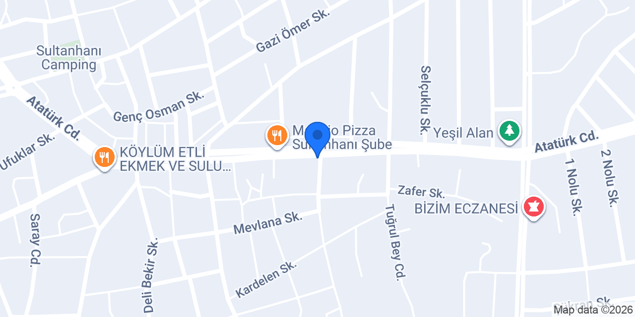 SEMBOL 2 SÜRÜCÜ KURSU konumu