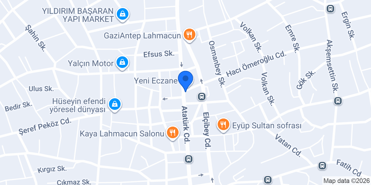Afşin Kardo Pastanesi konumu