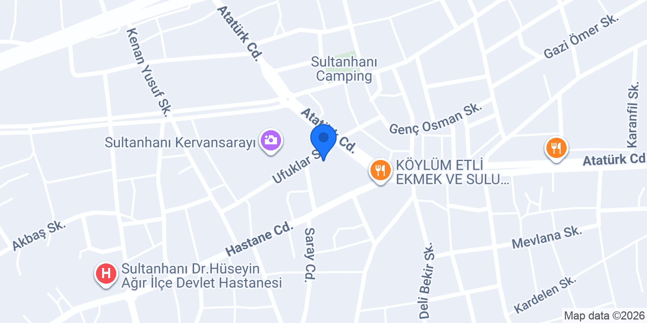 Yeşil Bahçe Cafe Restoran konumu