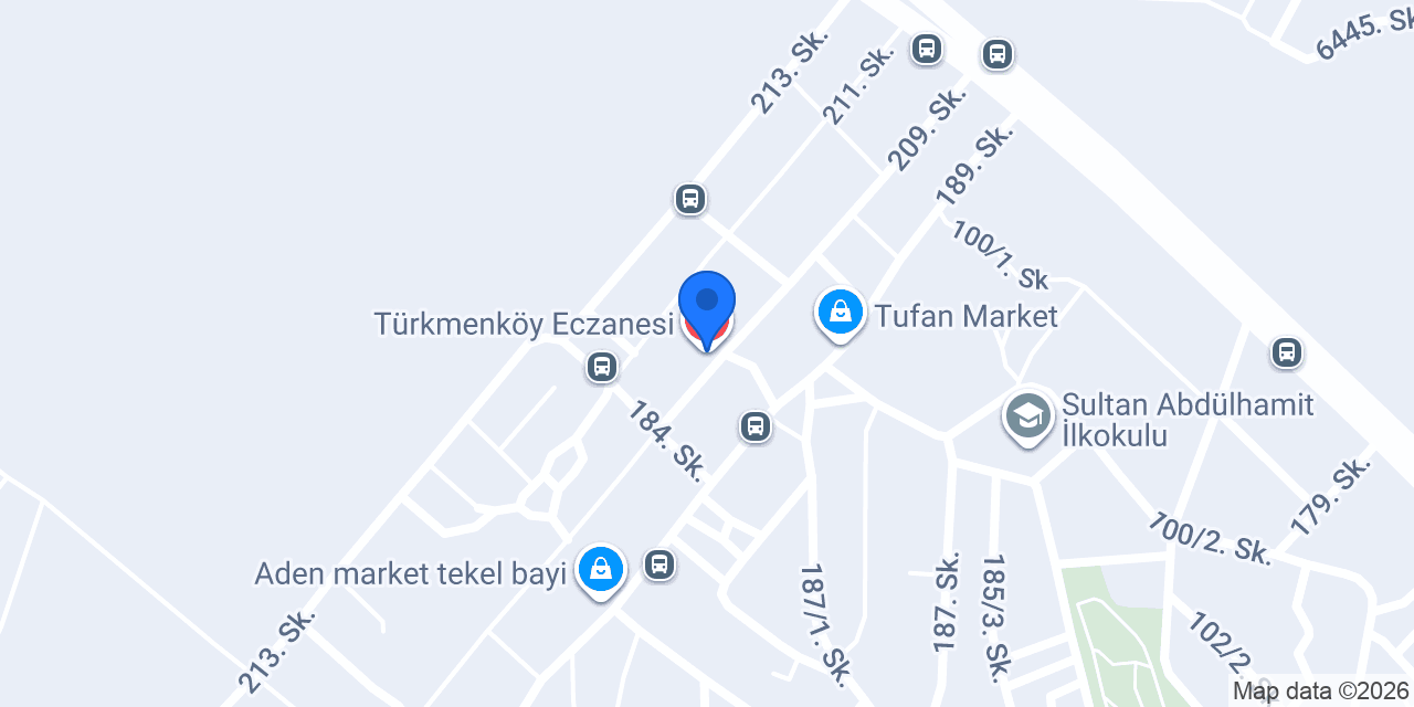 Türkmenköy Eczanesi konumu
