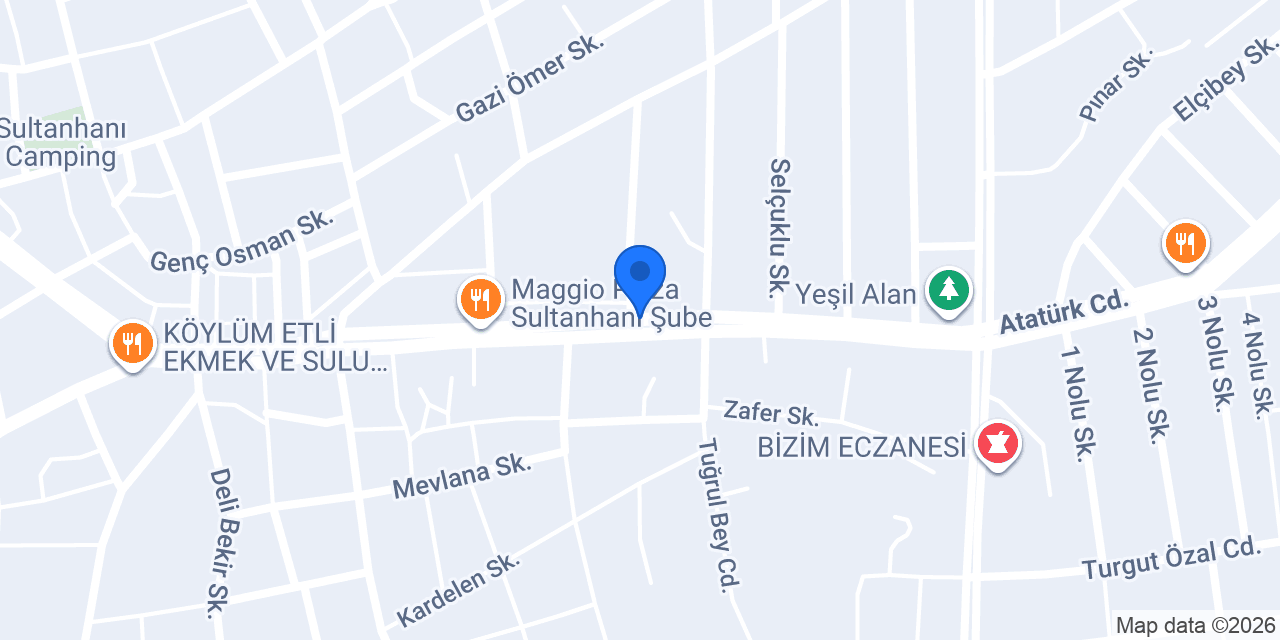 Halı Vadisi konumu