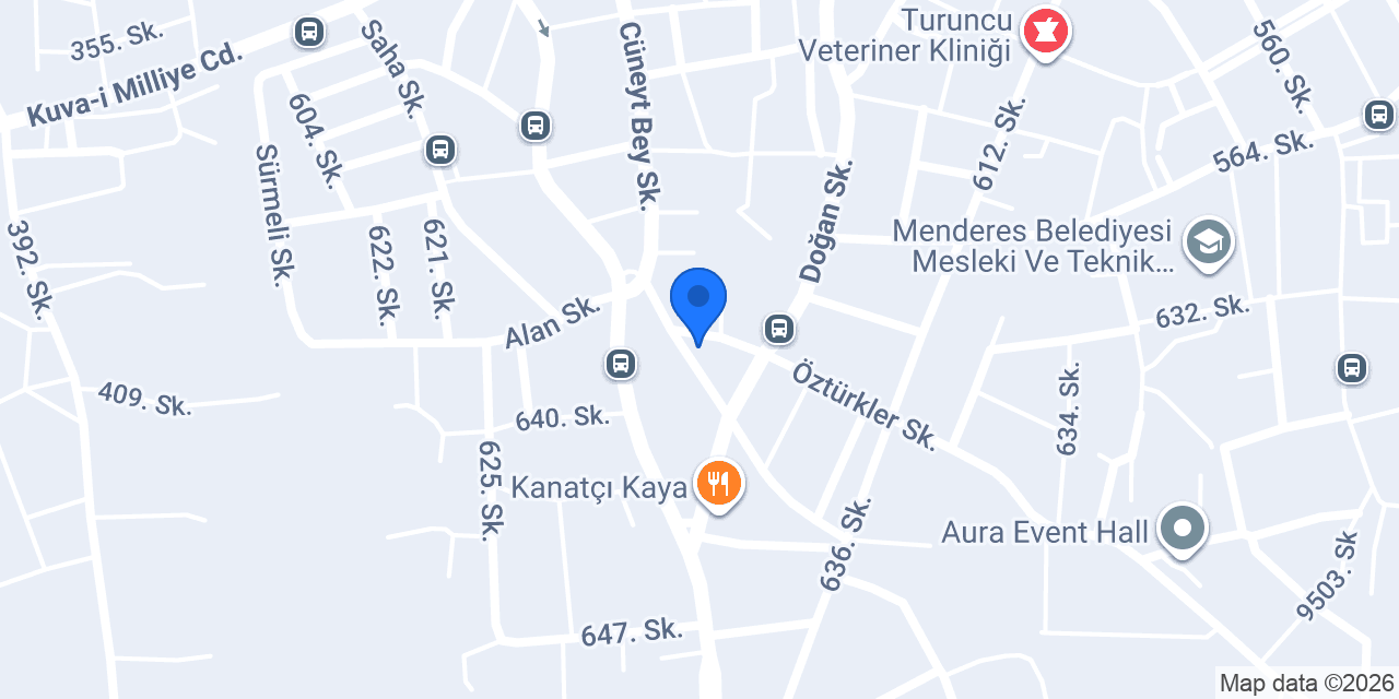 Çınar event Davet Salonu konumu