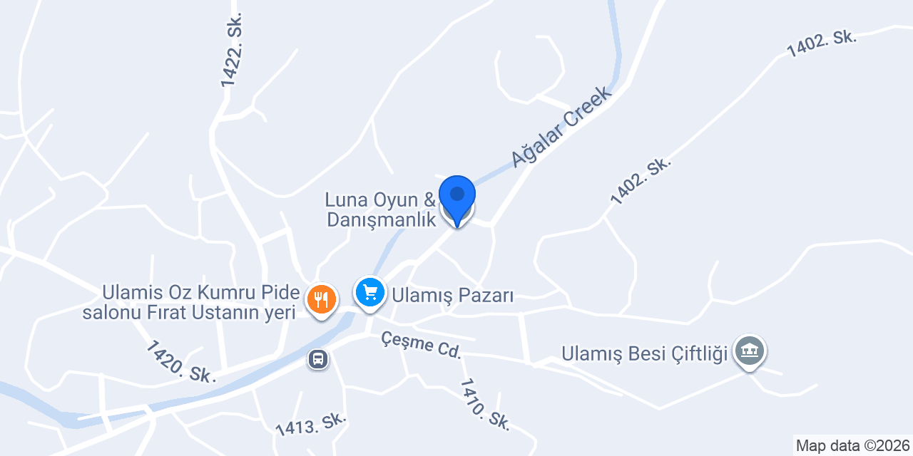 Luna Oyun & Danışmanlık konumu