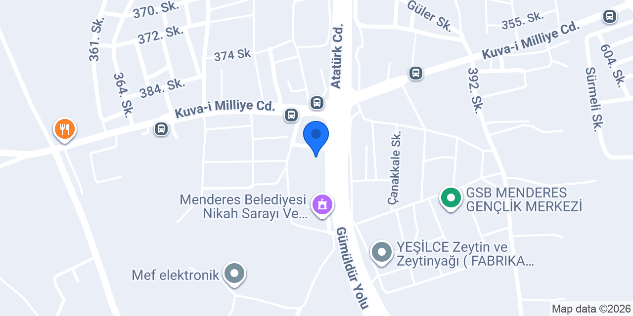 AKBAŞ AUTO-İNŞAAT MENDERES İZMİR konumu