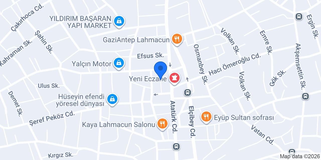 ÖZSERNEO AFŞİN ŞUBE konumu