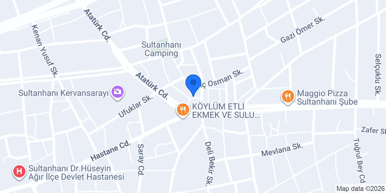 BAŞGANIM OTOMOTİV & RENT A CAR VE ÇEKİCİ KURTARICI HİZMETLERİ konumu
