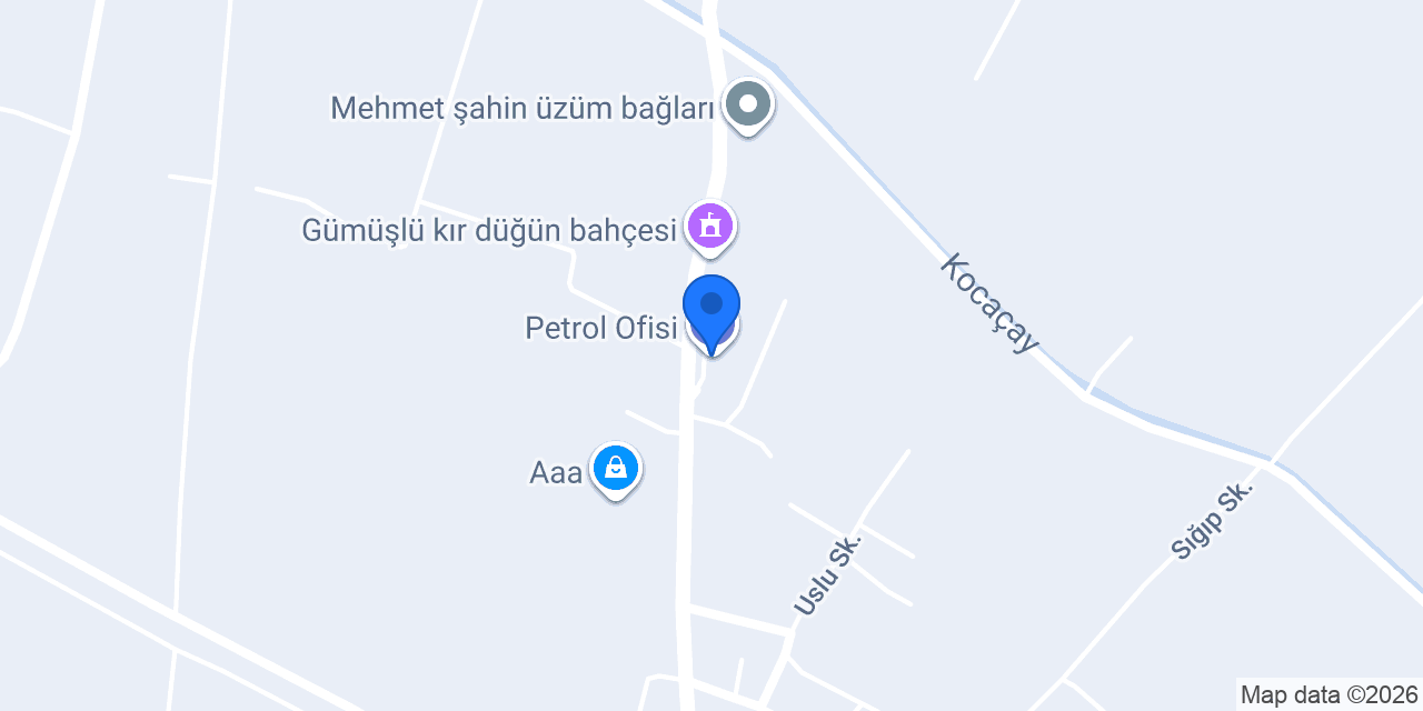 Petrol Ofisi konumu