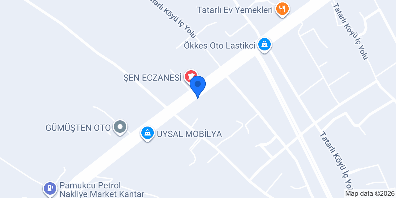 Tatarlı Sağlık Ocağı konumu