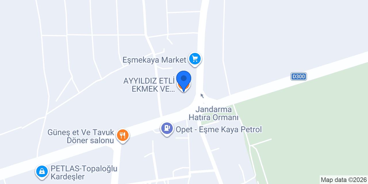 Semazen Etli Ekmek Lahmacun Restaurant konumu