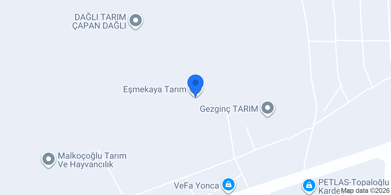 Eşmekaya Tarım konumu