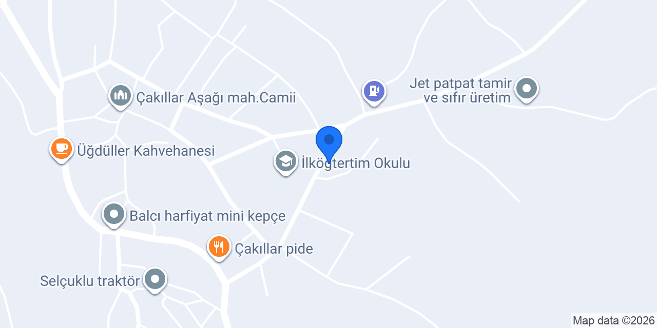 Danisman Organik Tarim Urunleri Ltd.Sti. konumu
