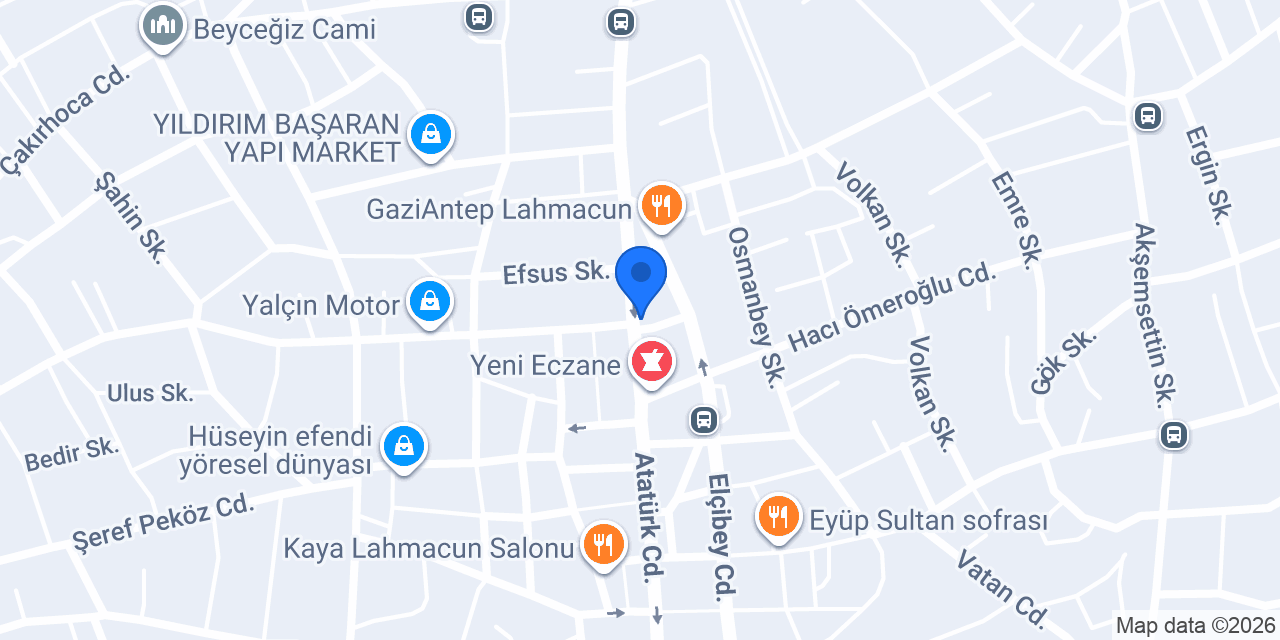 Karataş Et Market konumu