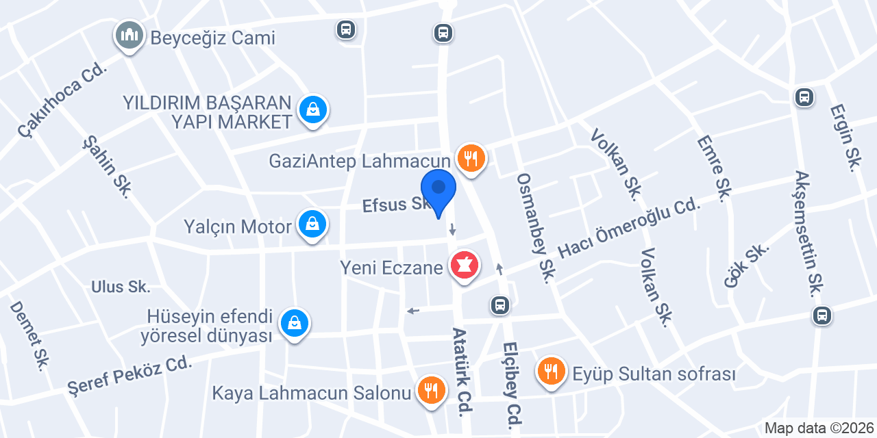 Gençler Et Market konumu