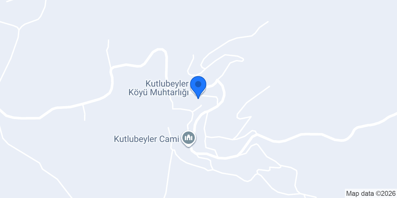 Kutlubeyler Köyü Muhtarlığı konumu