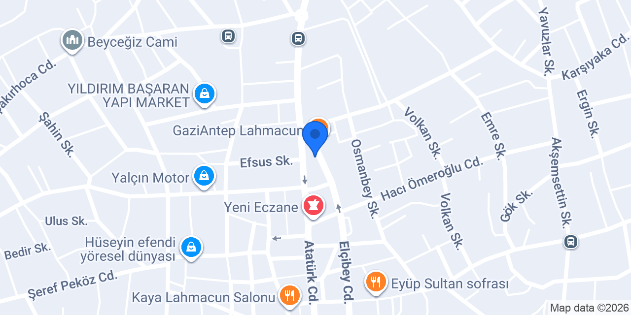 SARIHAN ELEKTRİK&AVİZE konumu