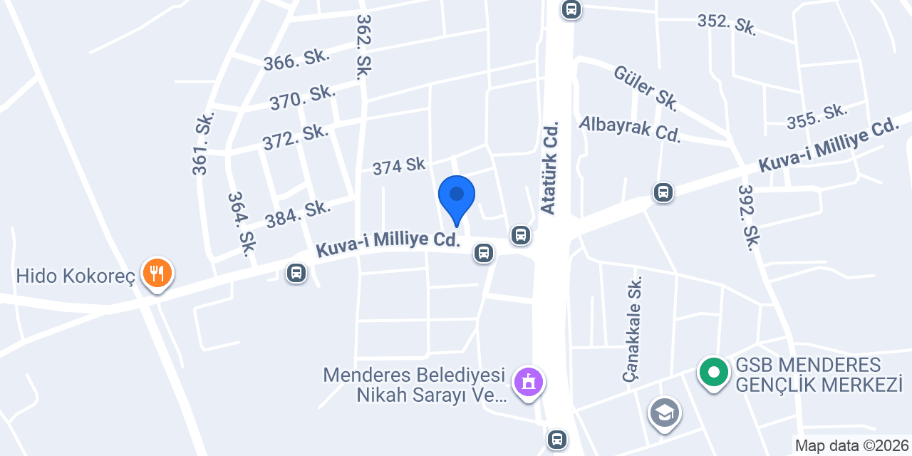Bulut Ege Anaokulu konumu