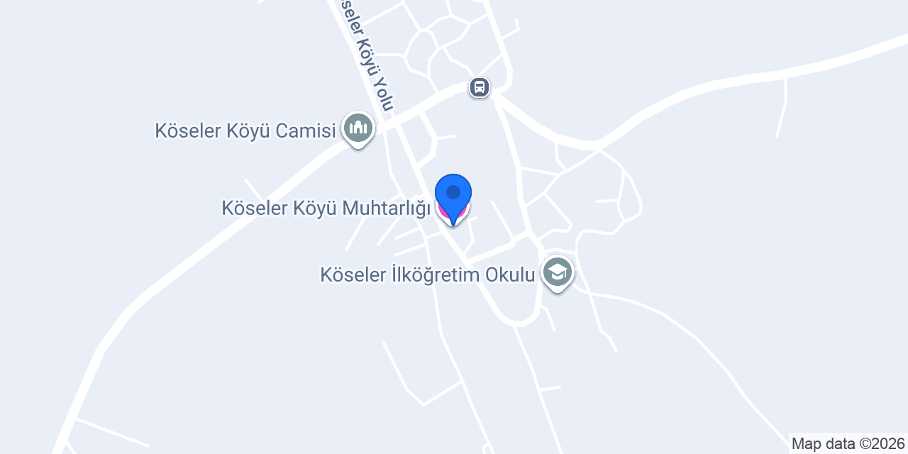 Köseler Köyü Muhtarlığı konumu