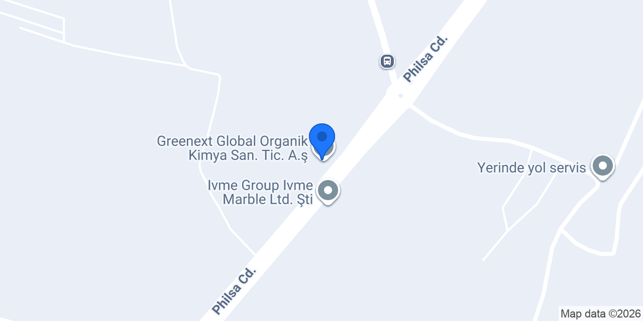 Greenext Global Organik Kimya San. Tic. A.ş konumu