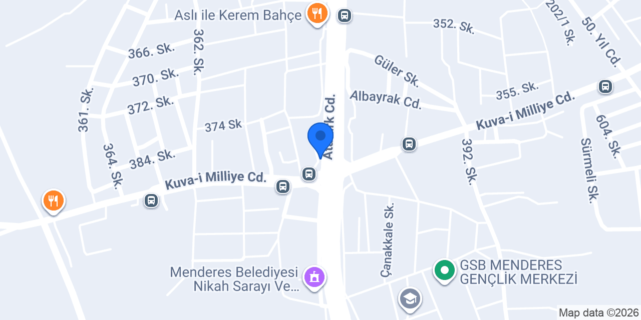Ekomar Genel Müdürlük konumu