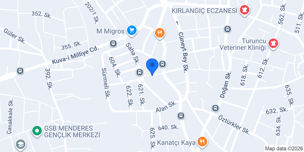 Elif Nail Studio konumu