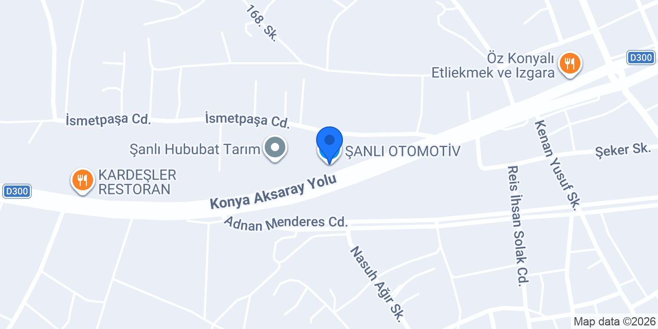 ŞANLI OTOMOTİV konumu