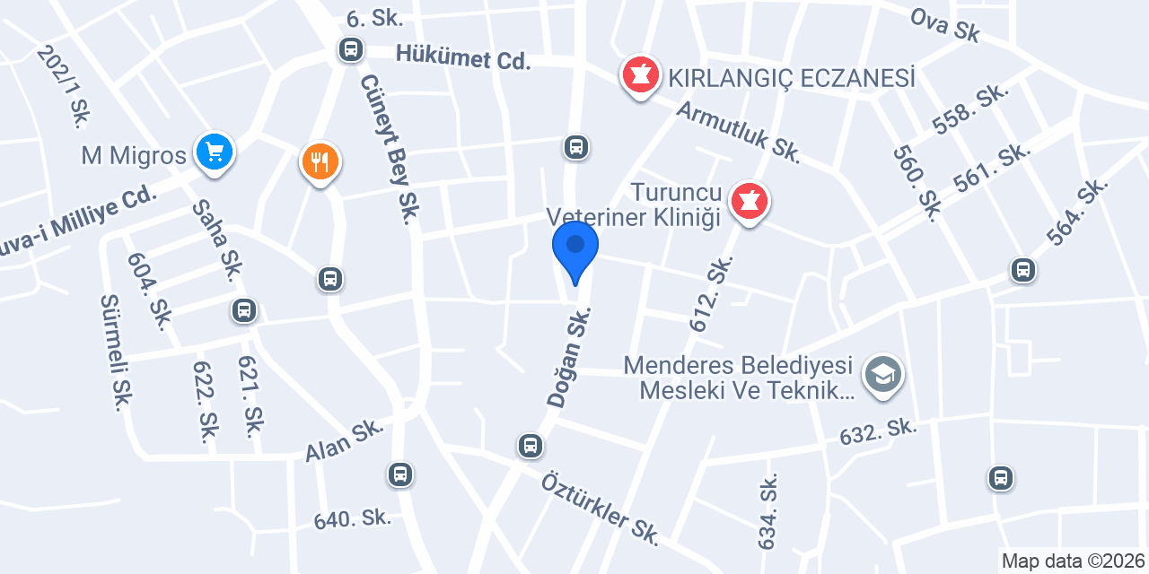 Bora market konumu