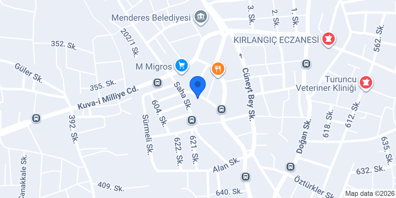 Menderes terzi Sedat konumu