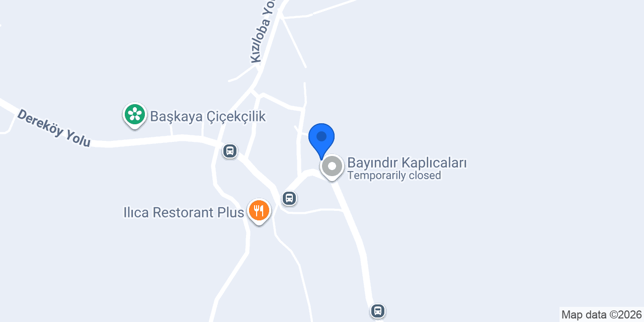 Vardar Termal Tesisleri konumu