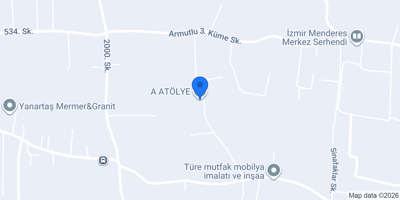 A ATÖLYE konumu