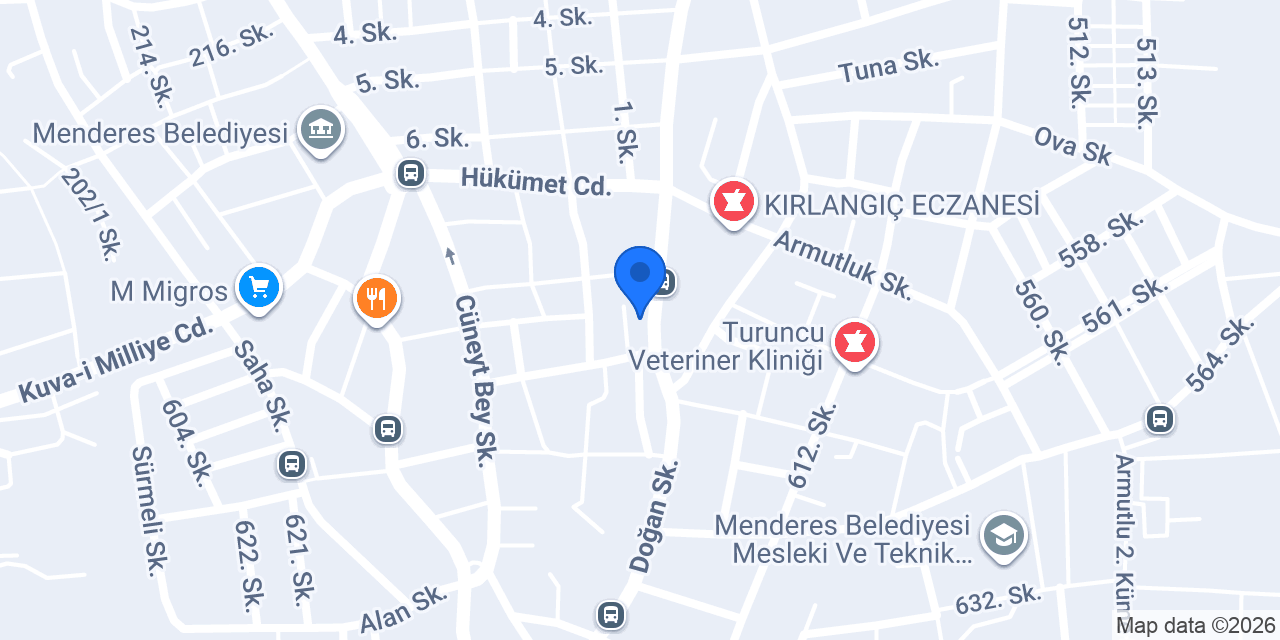Panino pizza menderes konumu
