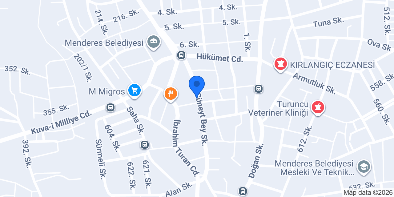 Gözde Kuaför konumu