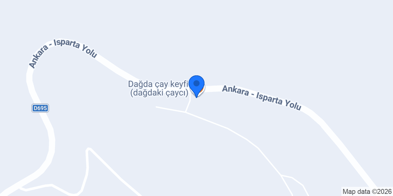 Dağda çay keyfi(dağdaki çaycı) konumu