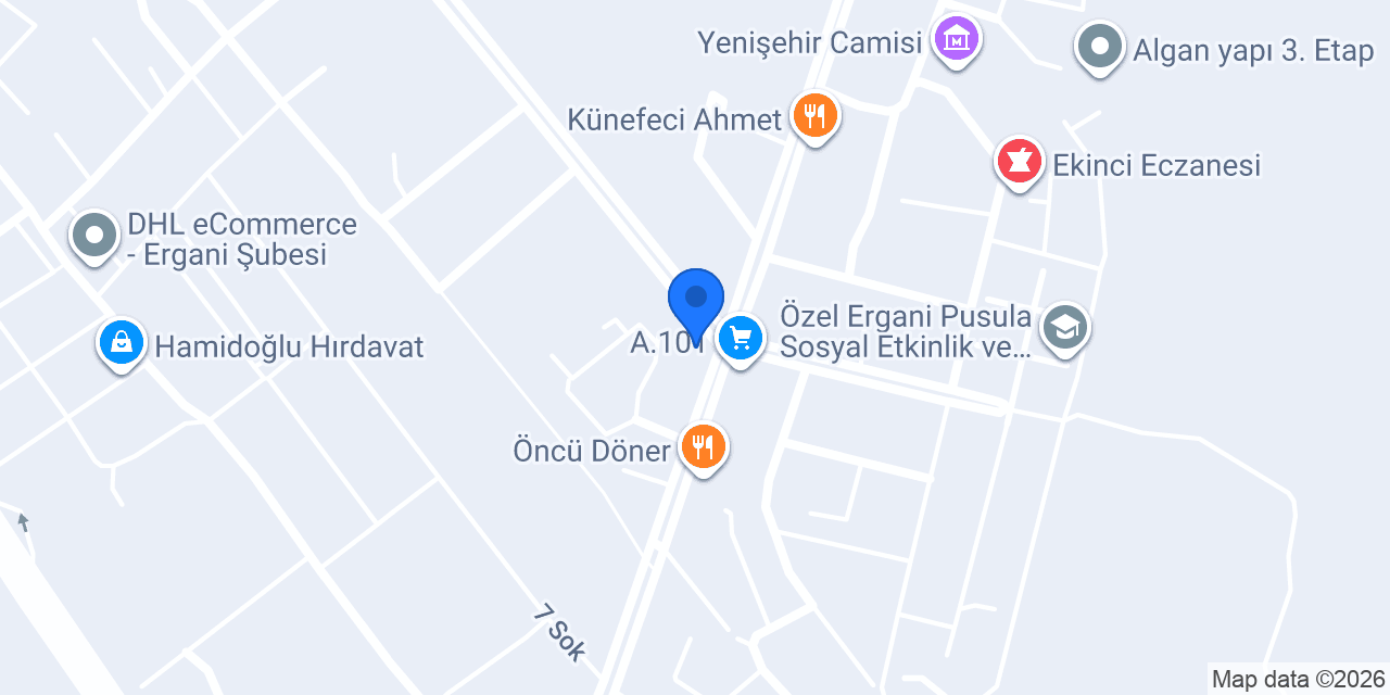 YALÇINLAR EMLAK konumu
