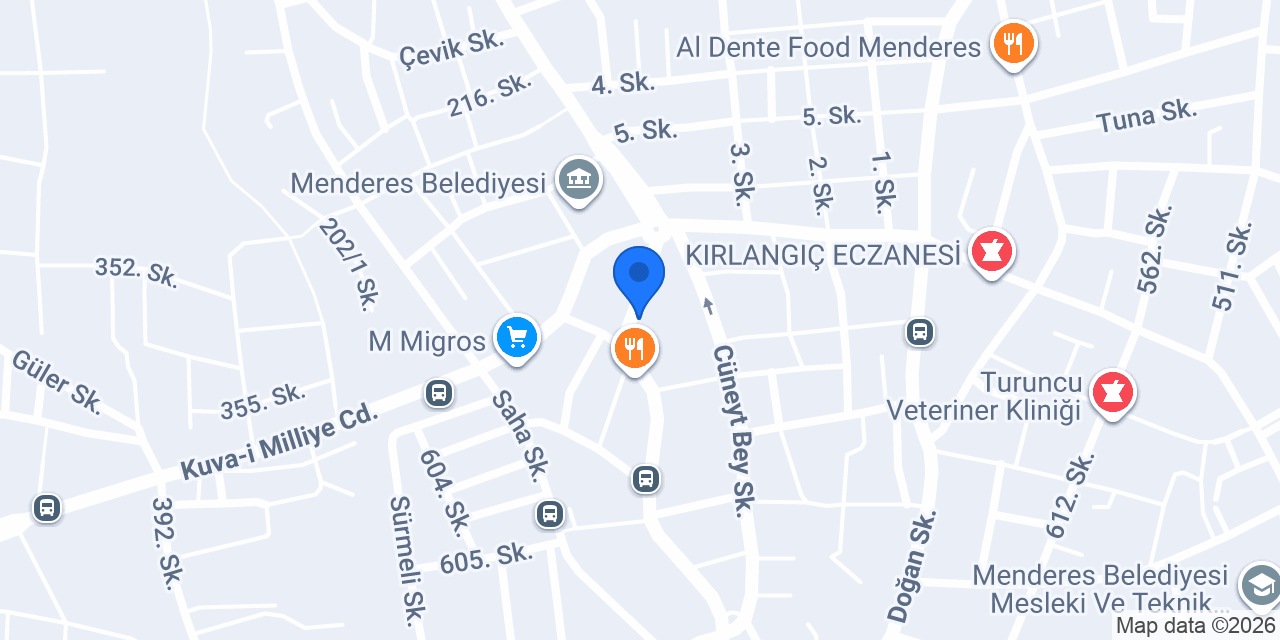 Bursa Lokantası konumu