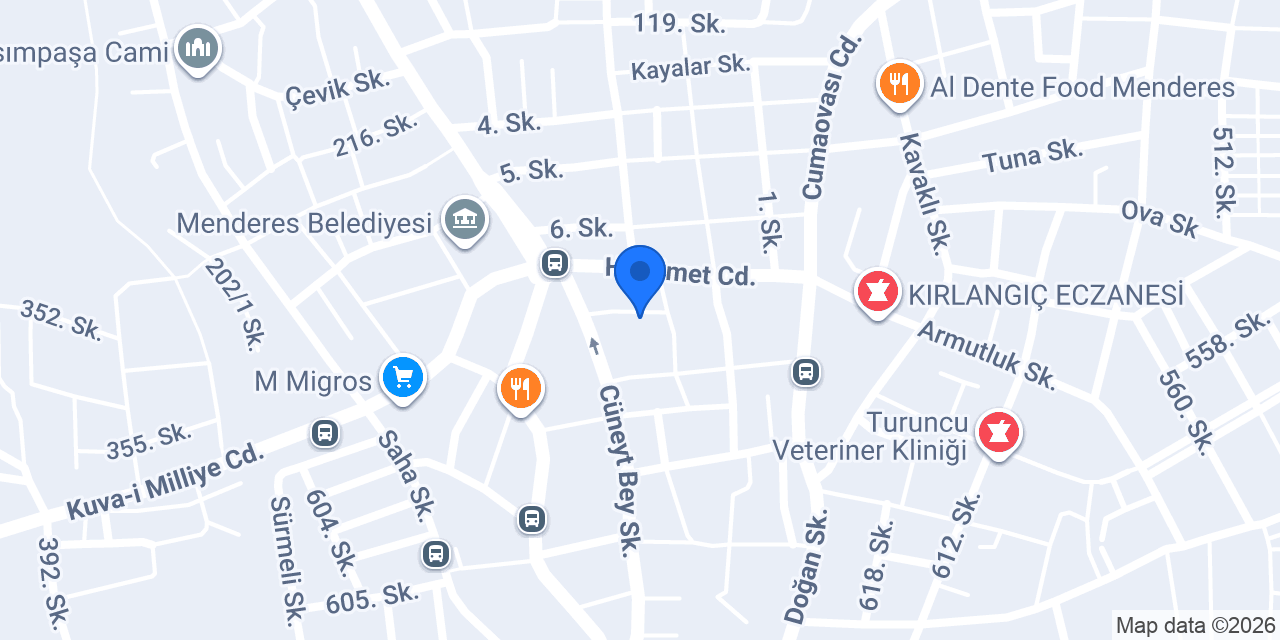 Ersoy Elektrik konumu