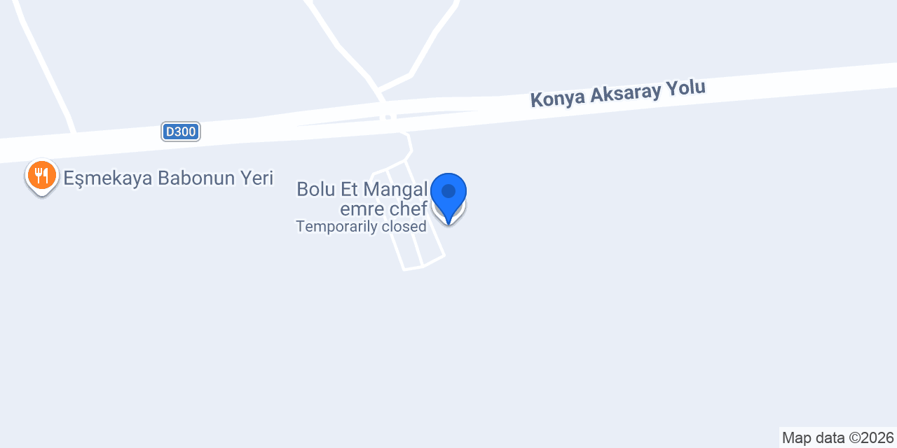 Bolu Et Mangal emre chef konumu