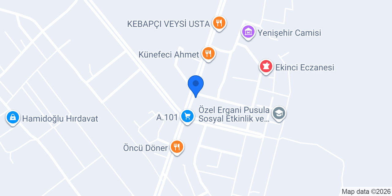 BAŞKAN İNŞAAT/ELEKTRİK/SU TESİSATI/DOĞALGAZ konumu