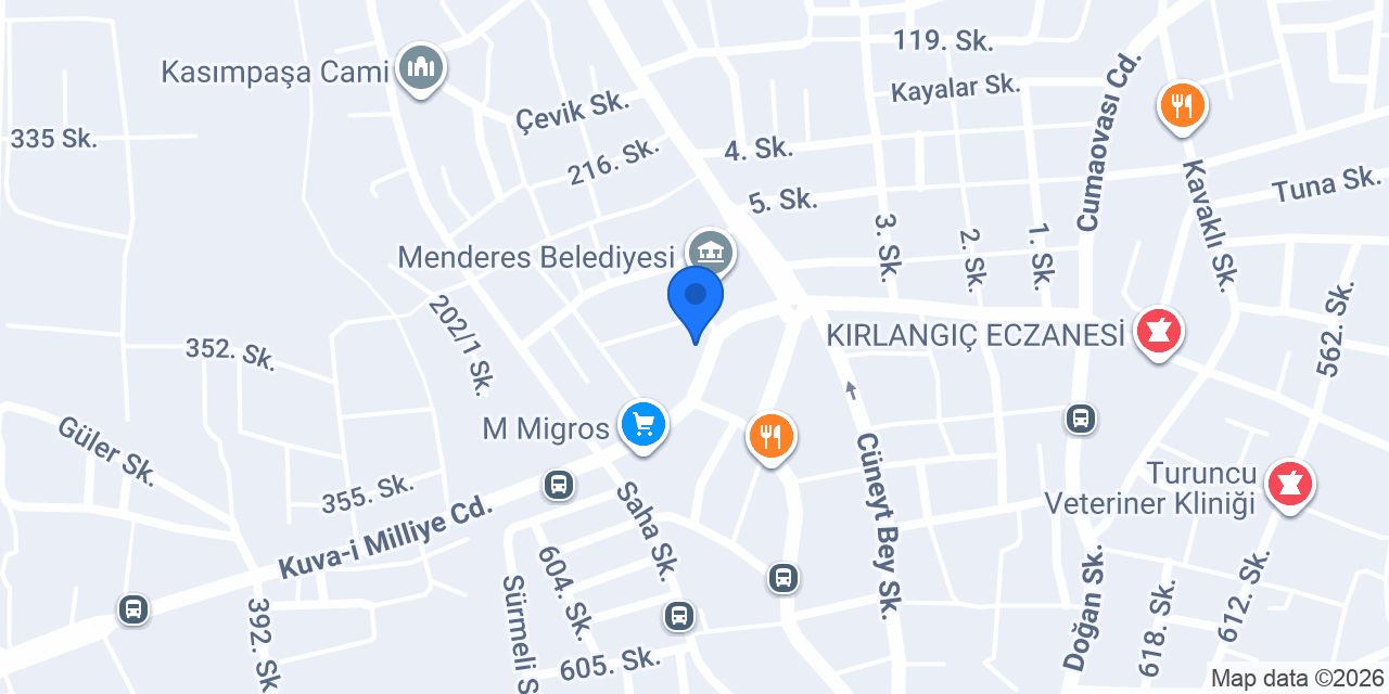 Börekçi Eftalin Yeri konumu