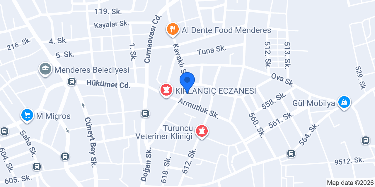Taşdemirler Unlu Mamüller konumu