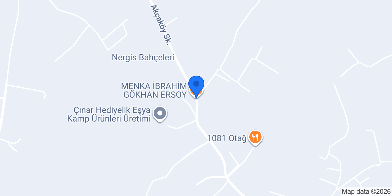 MENKA İBRAHİM GÖKHAN ERSOY konumu
