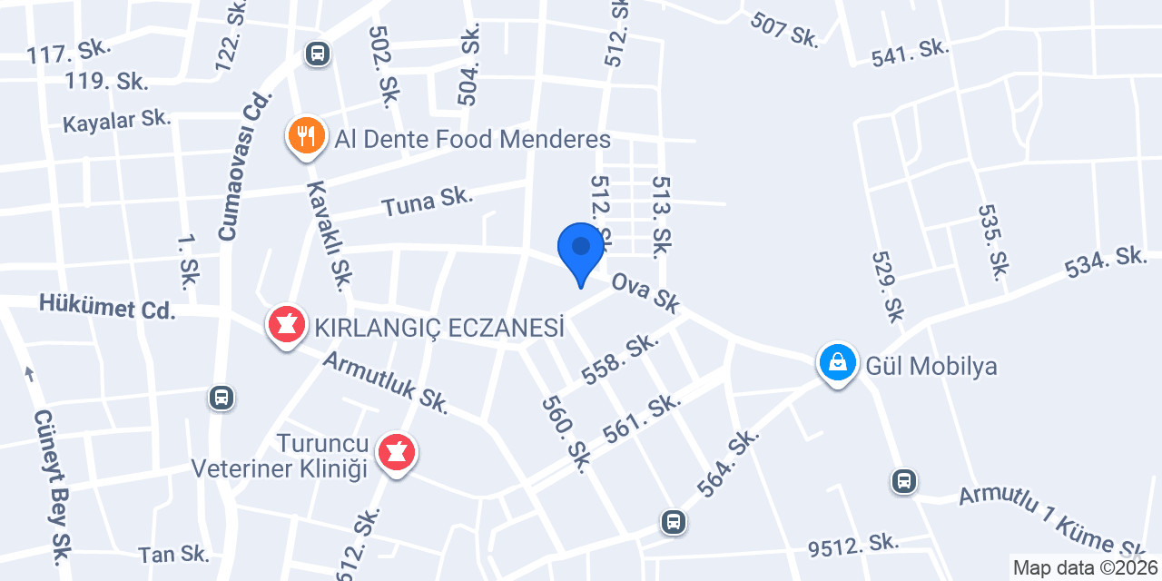 Menderes Yıldızlar Akademisi konumu