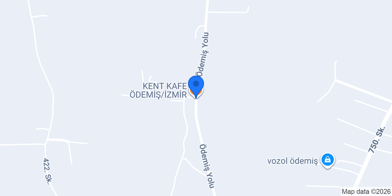 KENT KAFE ÖDEMİŞ/İZMİR konumu
