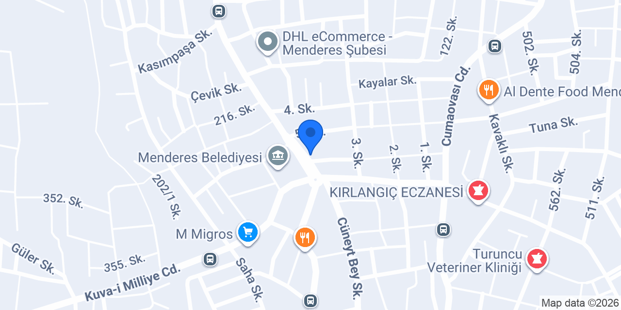Menderes Köy Ekmeği konumu