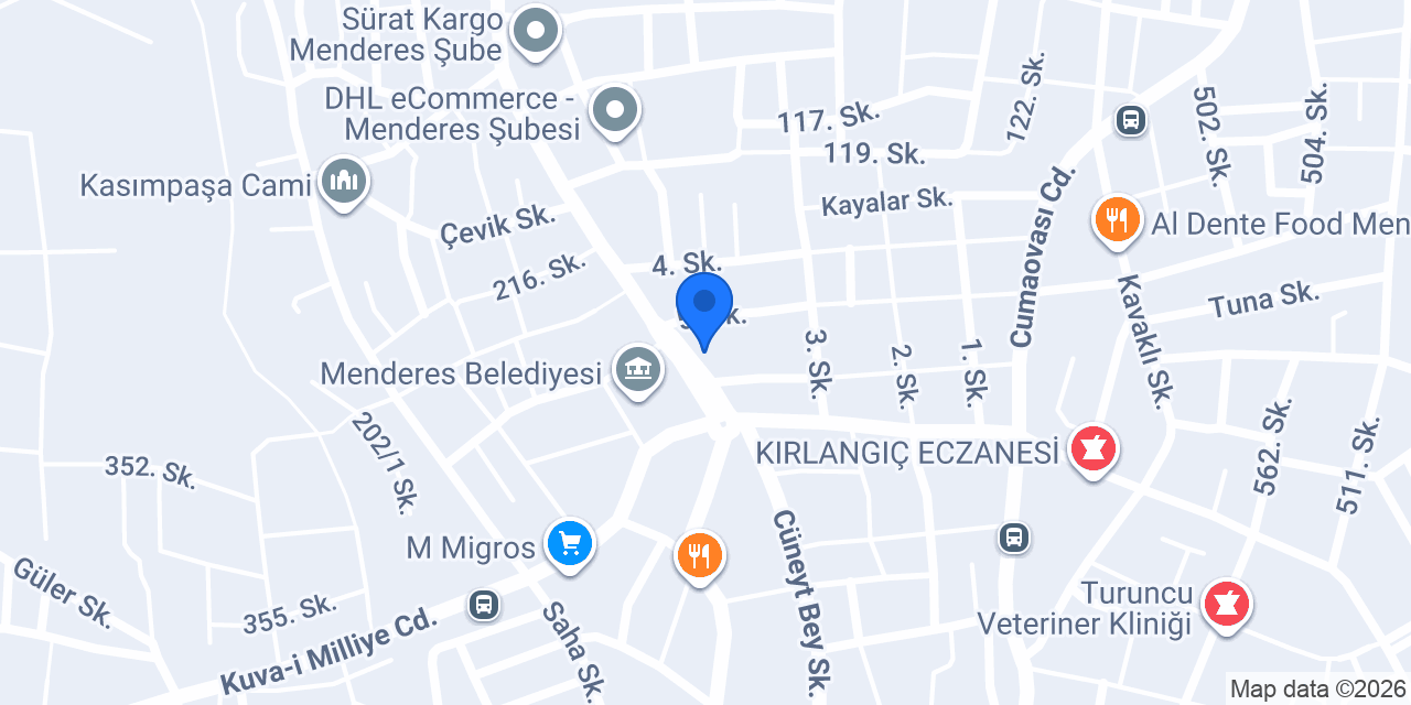Lezzet Pide konumu