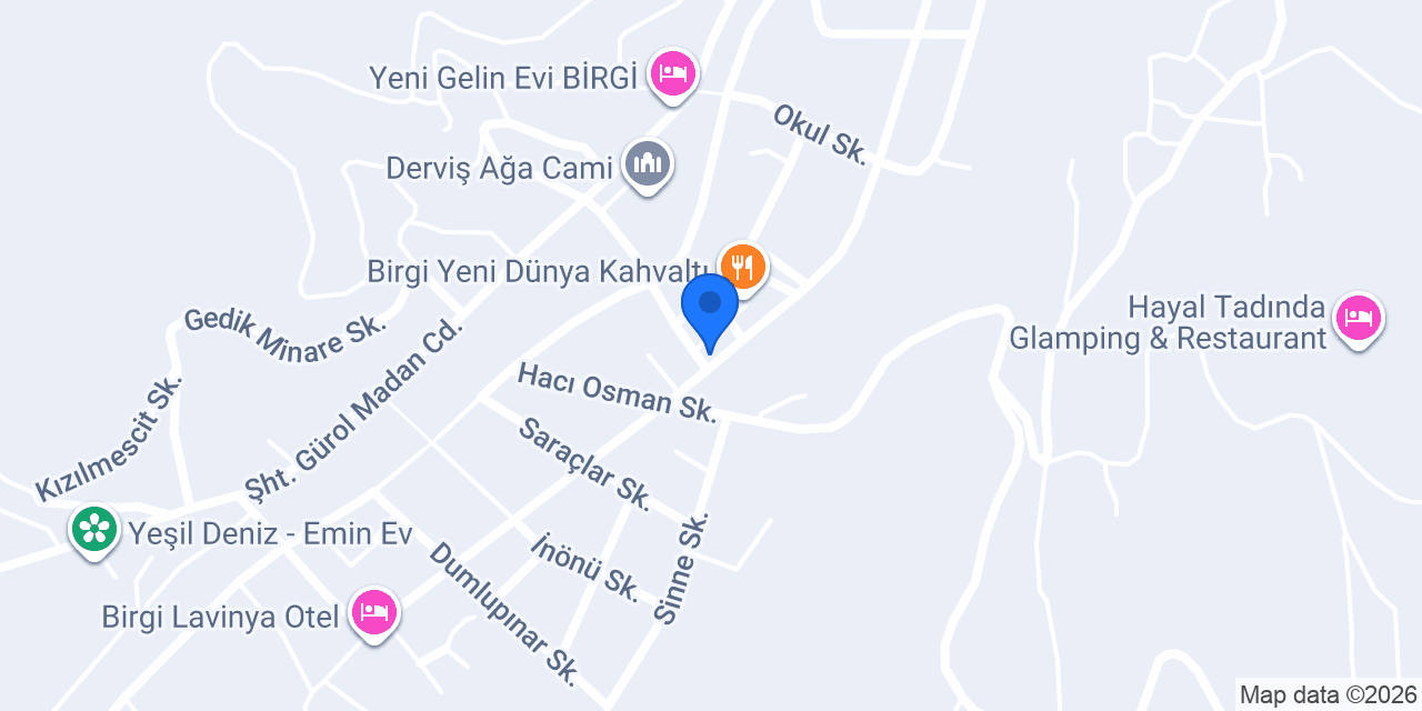 Çetin Lokantası konumu