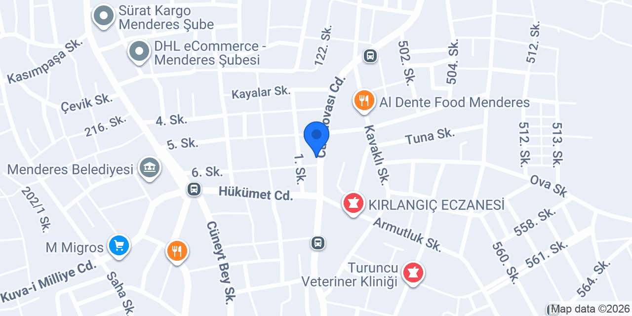 Mfa Butik konumu